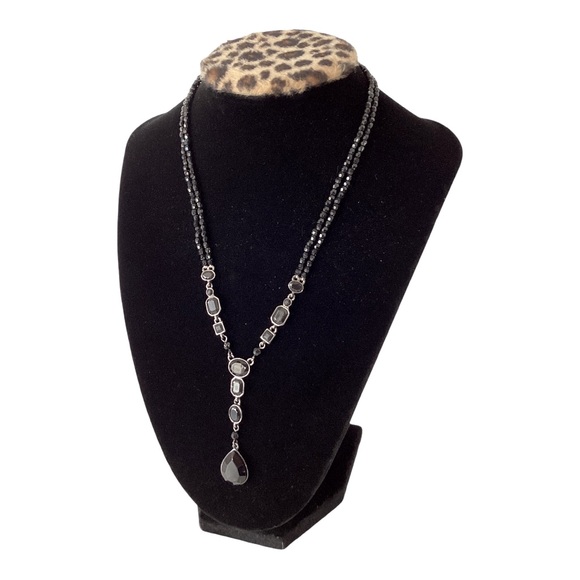 Carolina Herrera Teardrop Pendant Necklace And 1928 Teardrop Dangle Earrings EUC - Picture 8 of 16